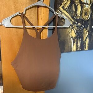 Old Navy Brown Crop Top